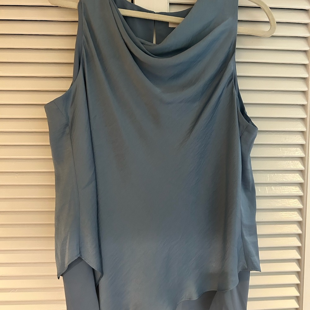 Etcetera Blue Sleeveless Top
